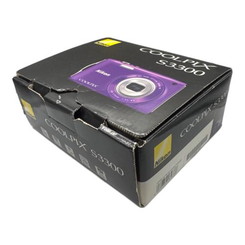 Nikon (ニコン) コンパクトデジタルカメラ COOLPIXS3300