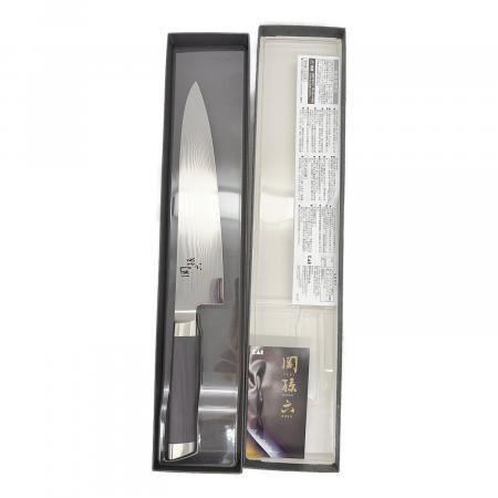 関孫六 (セキノマゴロク) 包丁 牛刀 210mm ダマスカス｜トレファクONLINE