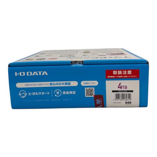 IODATA (アイオーデータ) ハードディスク HDD-UTL4WB 4TB