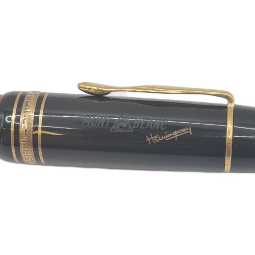MONTBLANC (モンブラン) ヘミングウェイ 万年筆 4810 @ Π ブラック×オレンジ