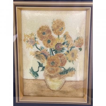 フィンセントゴッホ 七宝焼仕上げ絵 安田火災海上保険株式会社創業記念