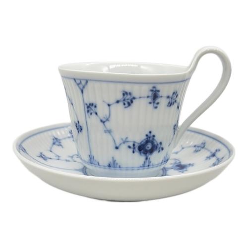 ROYAL COPENHAGEN (ロイヤル・コペンハーゲン) カップ&ソーサー ブルーフルーテッド・プレイン