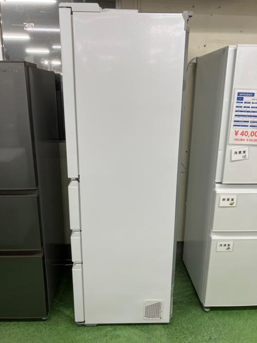 SHARP (シャープ) 6ドア冷蔵庫 SJ-MF46M-W 2024年製 457L