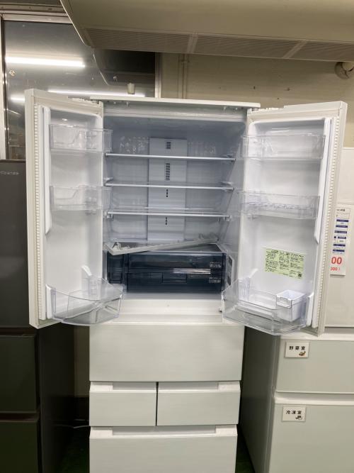 SHARP (シャープ) 6ドア冷蔵庫 SJ-MF46M-W 2024年製 457L