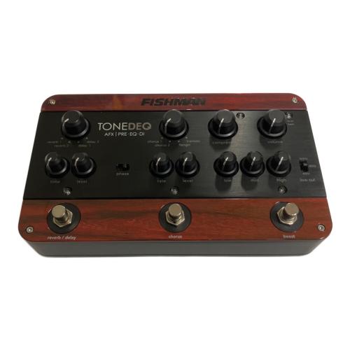 FISHMAN (フィッシュマン) マルチエフェクター プリアンプ ToneDEQ Preamp EQ