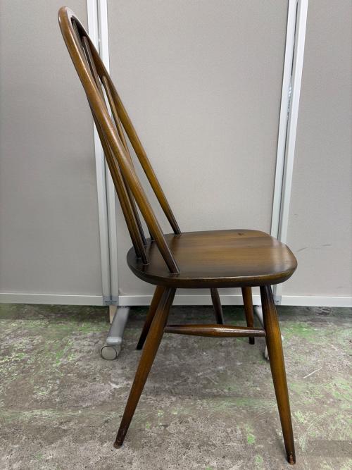 ercol (アーコール) ダイニングチェアー ブラウン