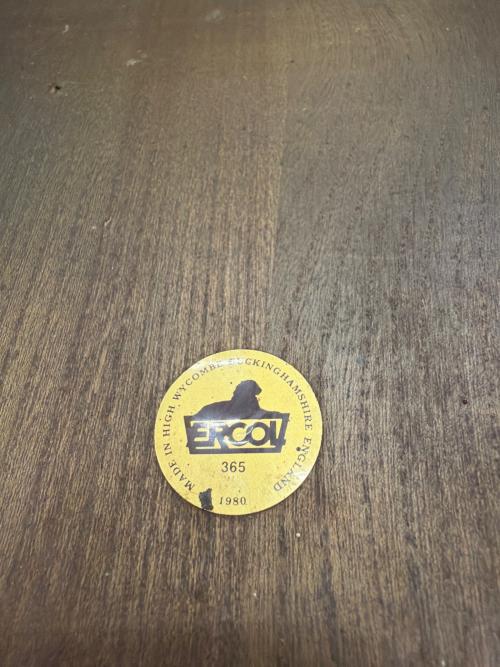 ercol (アーコール) ダイニングチェアー ブラウン