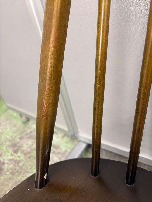 ercol (アーコール) ダイニングチェアー ブラウン