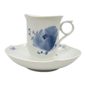 Meissen (マイセン) カップ&ソーサー ② 青い花