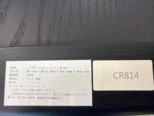 EASY LIFE (イージーライフ) ラウンジチェアー ブラック Cider