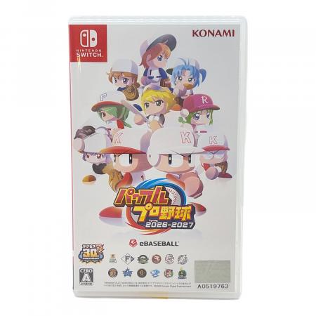 コナミ パワフルプロ野球 2026-2027 Nintendo Switch用ソフト CERO A
