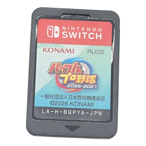 コナミ パワフルプロ野球 2026-2027 Nintendo Switch用ソフト CERO A (全年齢対象)