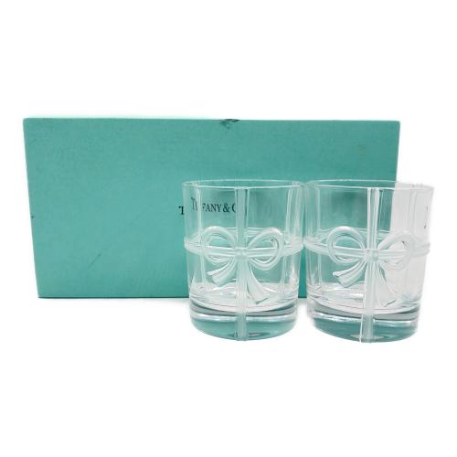 TIFFANY & Co. (ティファニー) グラス ロックグラス リボン