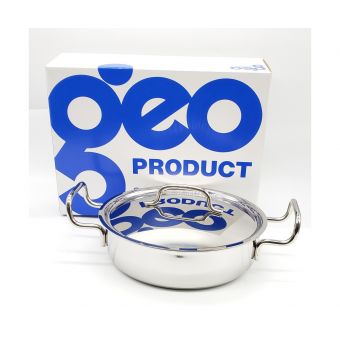 GEOPRODUCT (ジオプロダクト) 浅型両手鍋 未使用品