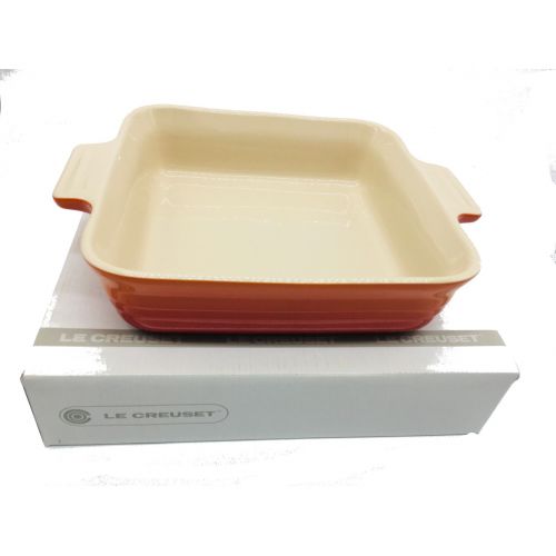 LE CREUSET (ルクルーゼ) スクエアディッシュ　24cm 未使用品