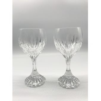 Baccarat (バカラ) ワイングラス H16cm マッセナ 2Pセット