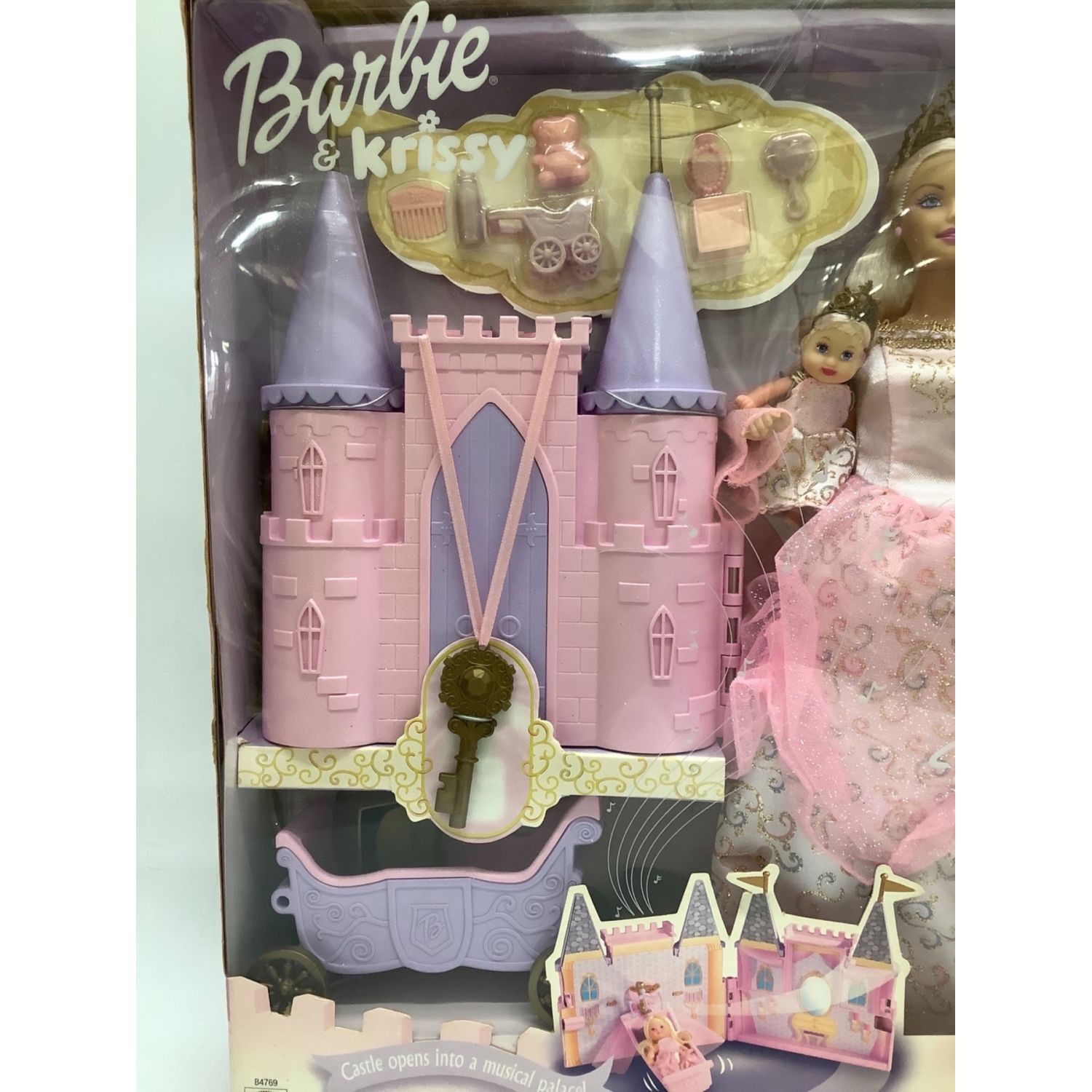 バービー人形 Barbie and Krissy Princess Palace ※軽度の変色有