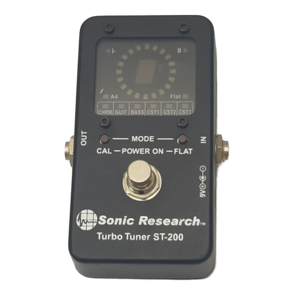 Sonic Research ST-200ギター ベース ストロボチューナー