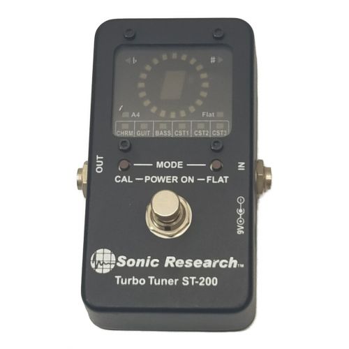 SONIC RESEARCH ST-200 ソニックリサーチ ストロボチューナー