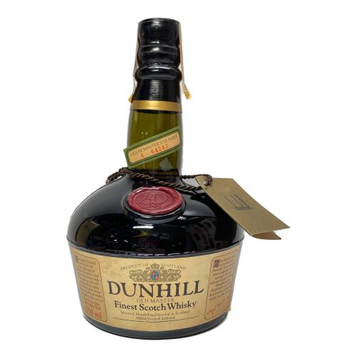 ダンヒル (DUNHILL) スコッチウィスキー オールドマスター 750ml 未開封