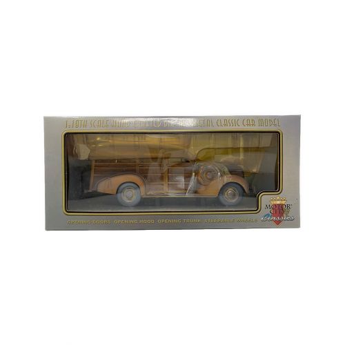 MOTOR CITY (モーターシティ) ミニカー 1939 CHEVY Woody Wagon Surf Weathered