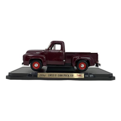 DIE-CAST (ダイキャスト) ミニカー 1/18 1953 Ford F-100 Pick up