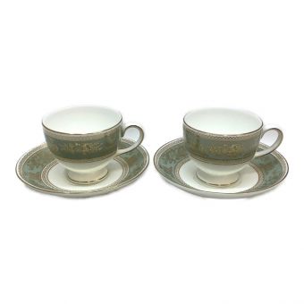 Wedgwood (ウェッジウッド) カップ&ソーサーセット コロンビア・セージグリーン