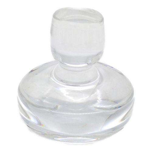 J.A.Campbell Crystal Square Decanter SterlingSilver