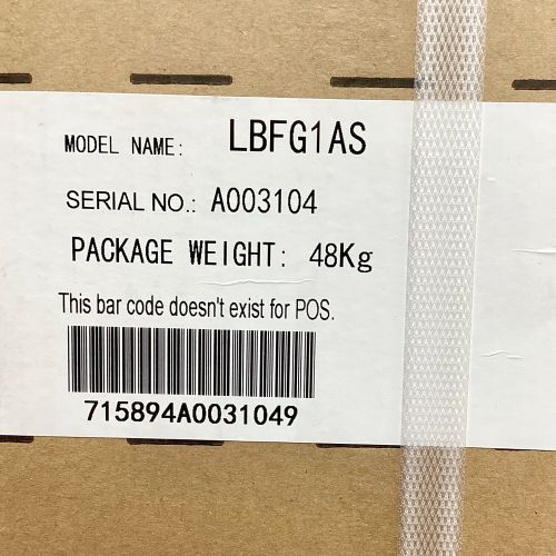 冷凍ストッカー LBFG1AS 142L