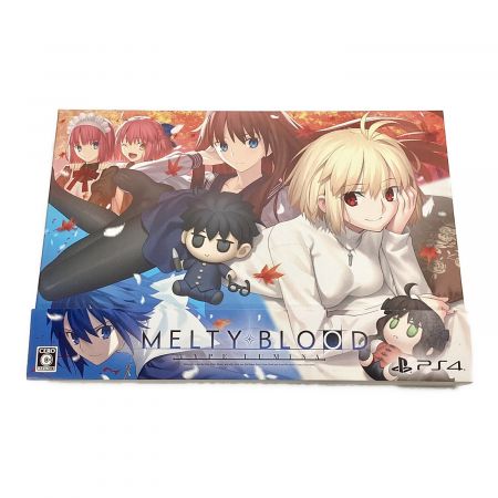 Playstation4用ソフト MELTY BLOOD TYPE LUMINA 初回限定版 ...