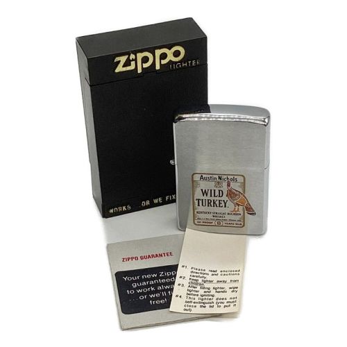 ZIPPO WILD TURKEY(ワイルドターキー)｜トレファクONLINE