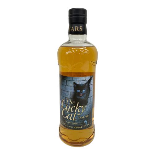 本坊酒造 (ホンボウシュゾウ) ウィスキー 700ml MARS ザ・ラッキーキャット アッシュ99 未開封
