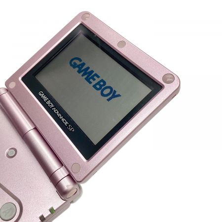 Nintendo (ニンテンドウ) GAMEBOY ADVANCE SP ピンク、全体的にキズ・ヨゴレ有 AGS-001 動作確認済み XJH13640321