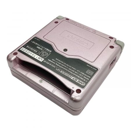 Nintendo (ニンテンドウ) GAMEBOY ADVANCE SP ピンク、全体的にキズ・ヨゴレ有 AGS-001 動作確認済み XJH13640321