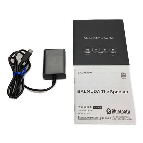 BALMUDA The Speaker M01A-WH 2023年製