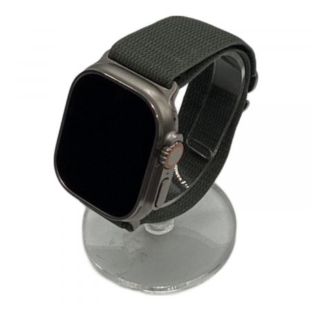 Apple (アップル) Apple Watch ULTRA A2684 GPS+Cellularモデル ケースサイズ:49㎜ 〇 バッテリー:Sランク(100%) 程度:Aランク GQT4RV4Y2J