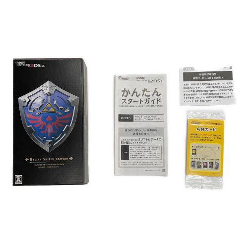 2DS LL HYLIAN SHIELD EDITION バッテリー交換済み