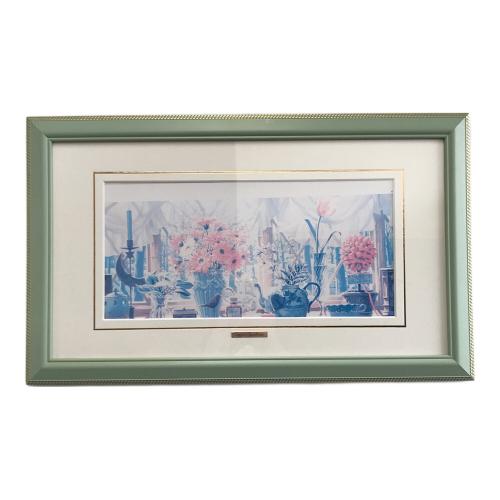 笹倉鉄平 軽井沢の窓辺 複製画　