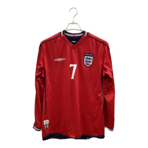 イングランド代表 デビッド・ベッカム ゲームシャツ 日韓ワールドカップ