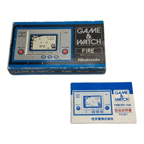 GAME&WATCH FIRE RC-04