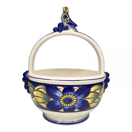 ロイヤルコペンハーゲン ゴールデンサマー小鳥ハンドルバスケット ロイヤルコペンハーゲン ゴールデンサマー 小鳥ハンドル