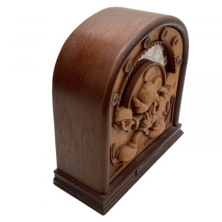 中古希少絶版日本ディズニーマジシャンミッキー温度計置物