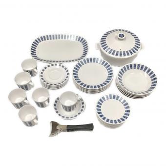 PROGRESSION PACIFIC 9010 カップ＆ソーサー、プレート大・小、ボウル、キャセロール、大皿、デタッチャブルハンドル　27Pセット