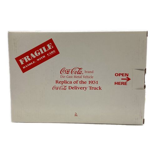 ダイキャストカー 1931 Coca Cola (コカコーラ)Delivery Truck