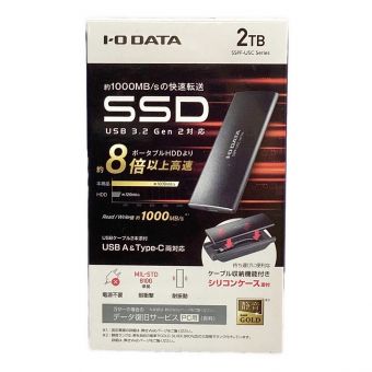 外付けSSD 2TB SSPF-USC2T