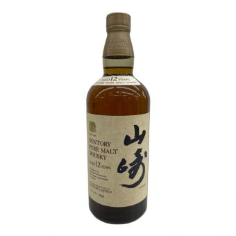 サントリー ジャパニーズウィスキー ピュアモルト 760ml 木箱付 山崎 12年 【特級】 未開封