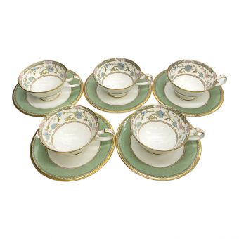 Noritake (ノリタケ) カップ&ソーサー ヨシノ 5Pセット