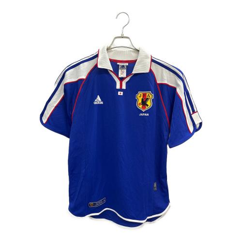 adidas (アディダス) サッカーユニフォーム SIZE L ブルー 2001年製 日本代表