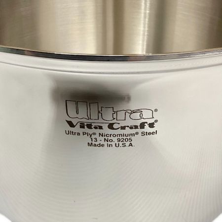 ビタクラフト ウルトラ Ultra Vita Craft 両手鍋 No.9205 ビタクラフト