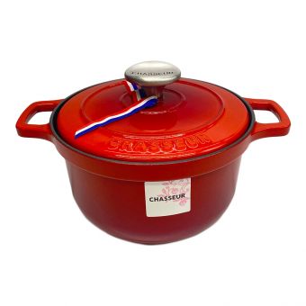 CHASSEUR (シャスール) ライスココット レッド 未使用品